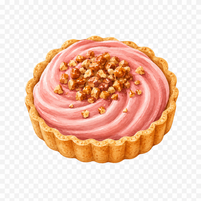 Pink praline tart from the Lyon pack